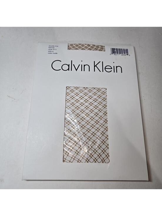 Calvin Klein Other - Nylons / Calvin Klein Nude Pantyhose / Double Line / Fishnet / Style S11 / Sz A